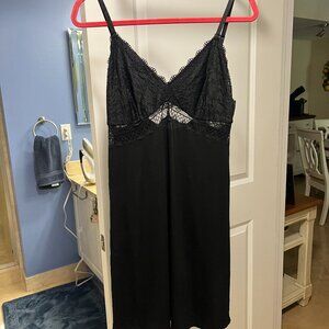 Soma Black Lace Nightgown